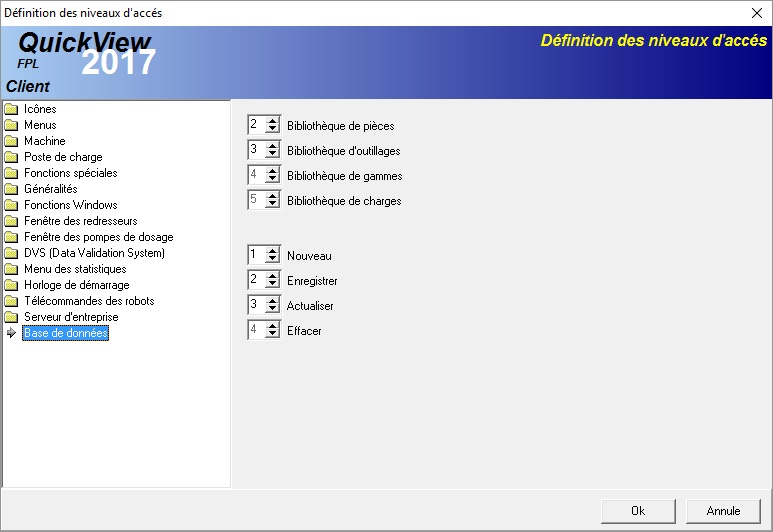 AccessLevelDatabase