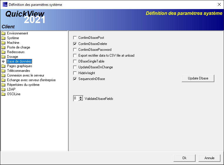 SequenceInDBaseSettings