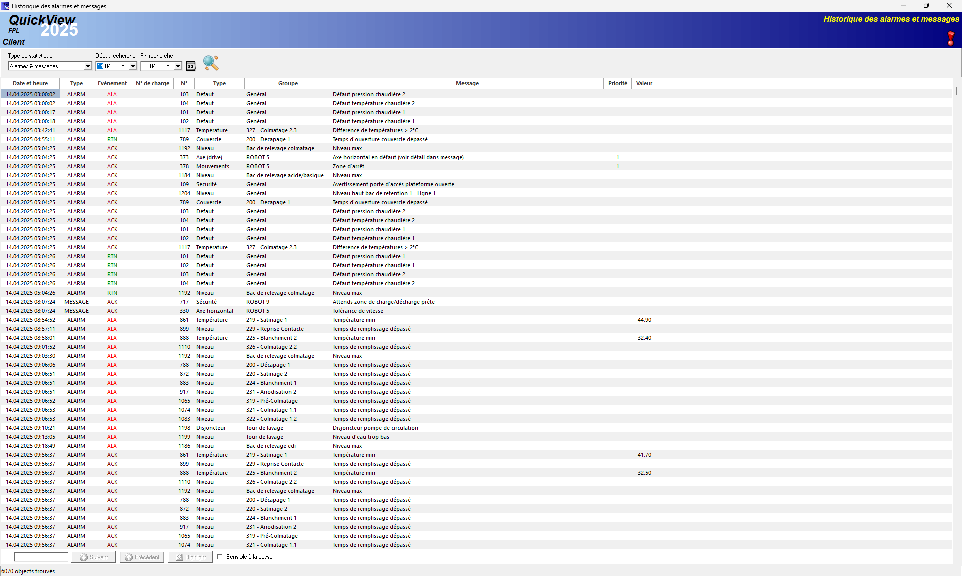 AlarmAndMessageHistory