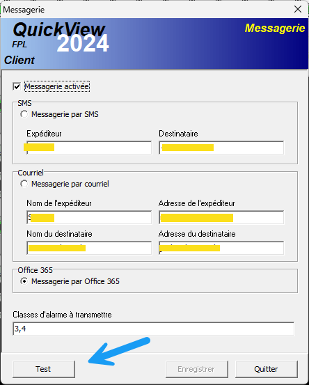 MessagerieTestButton